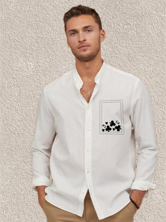 BRODÉE SPADES SHIRT