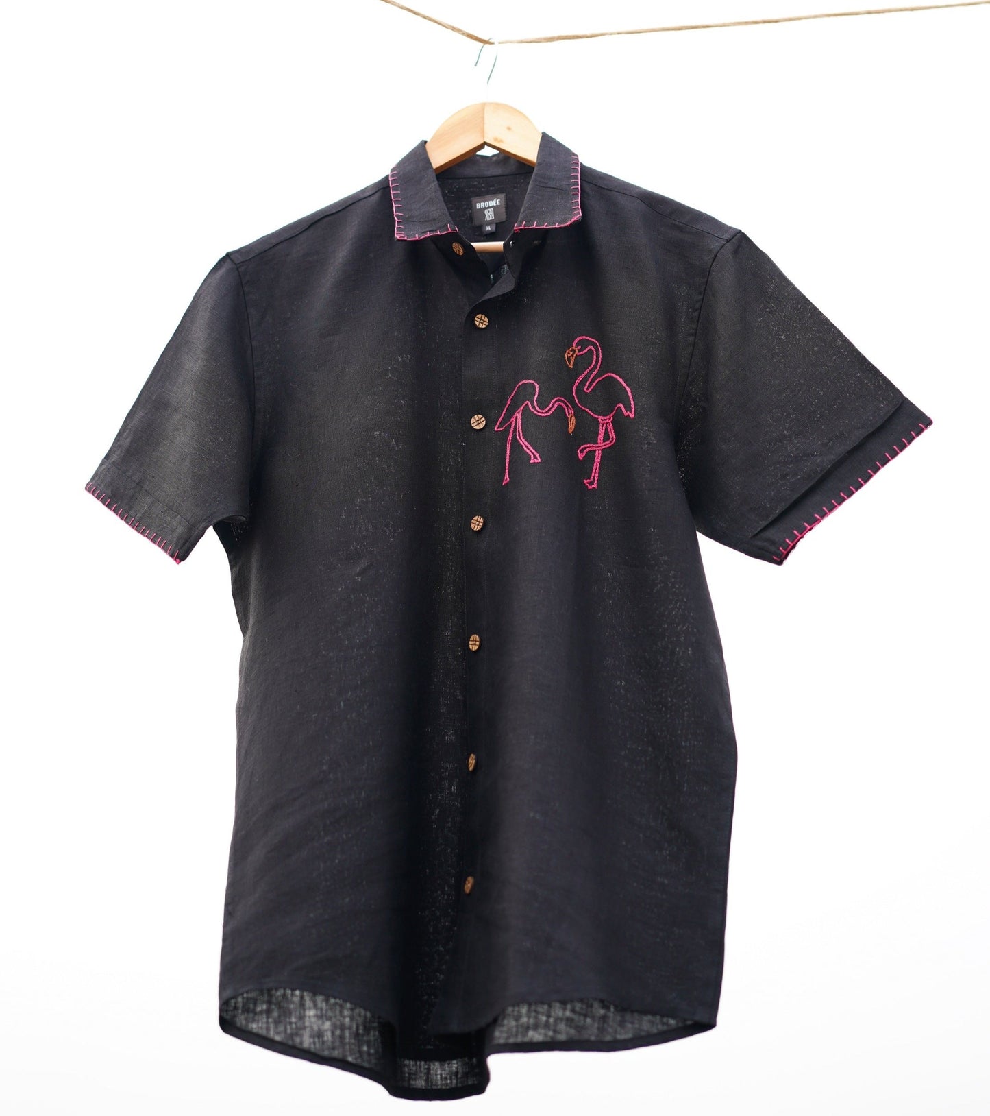 BRODÉE FLAMINGO SHIRT