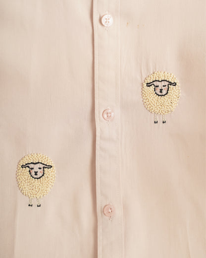 A FLOCK OF SHEEP BRODÉE SHIRT