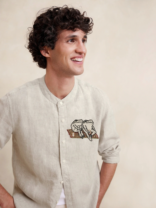 BRODÉE AMPHIBIAN SHIRT